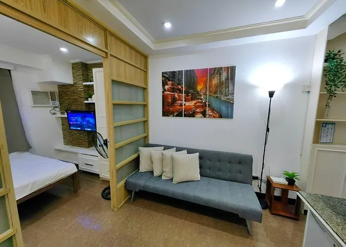 Citispace 1br Condotel At Ridgewood Towers Near Bgc Airport #rw05a